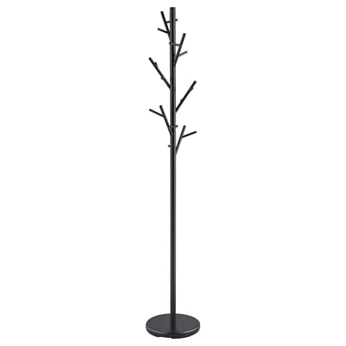 Coaster Home Furnishings 18-Hook Black Coat Rack
