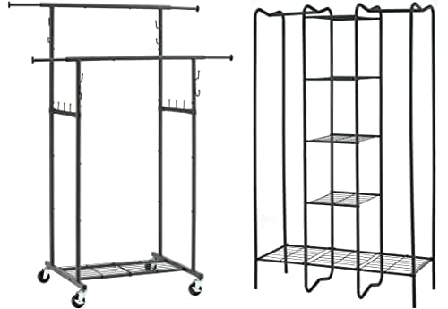Gewudraw Heavy Duty Clothes Rack