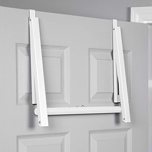 HOLDN' Over The Door Storage Hanger - Foldable Rack for Towels, Coats & Clothes