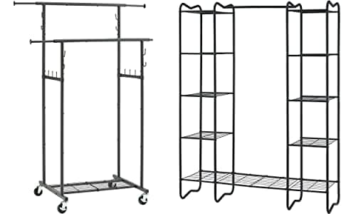 Heavy Duty Clothing Garment Rack - C Style and E Style