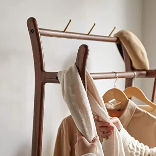 Engender Nordic Minimalist Rattan Multi-Functional Coat Rack