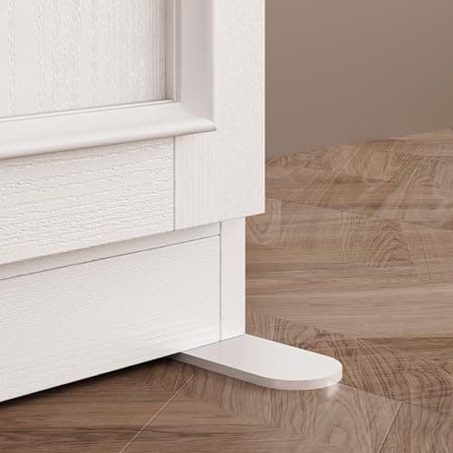 70 Wooden Armoire Wardrobe Closet with 5 Doors and Shelves for Bedroom Clothes (White)