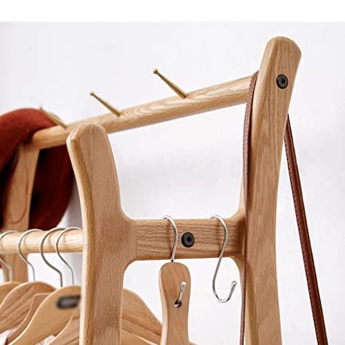 Nordic Floor Coat Rack with Drawer for BedroomHall Tree
