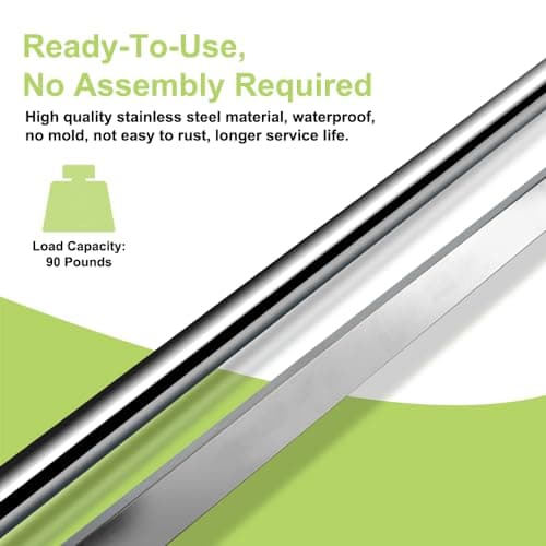 58in Lightweight Silver Stainless Steel Clothes Drying Rack, Foldable for Small Spaces