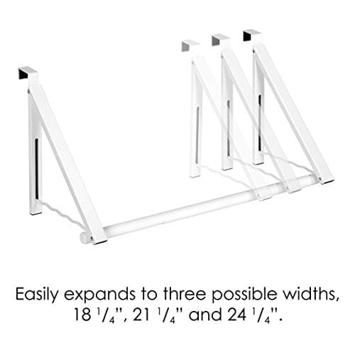 HOLDN' Over The Door Storage Hanger - Foldable Rack for Towels, Coats & Clothes