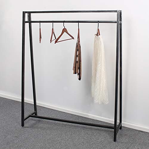 MBQQ Gold Moden Metal Clothes Hanging Organizer for Laundry Drying Racks