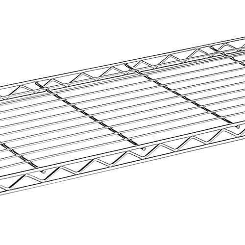 Whitmor Supreme Baker's Rack with Removable Wood Cutting Board - Chrome