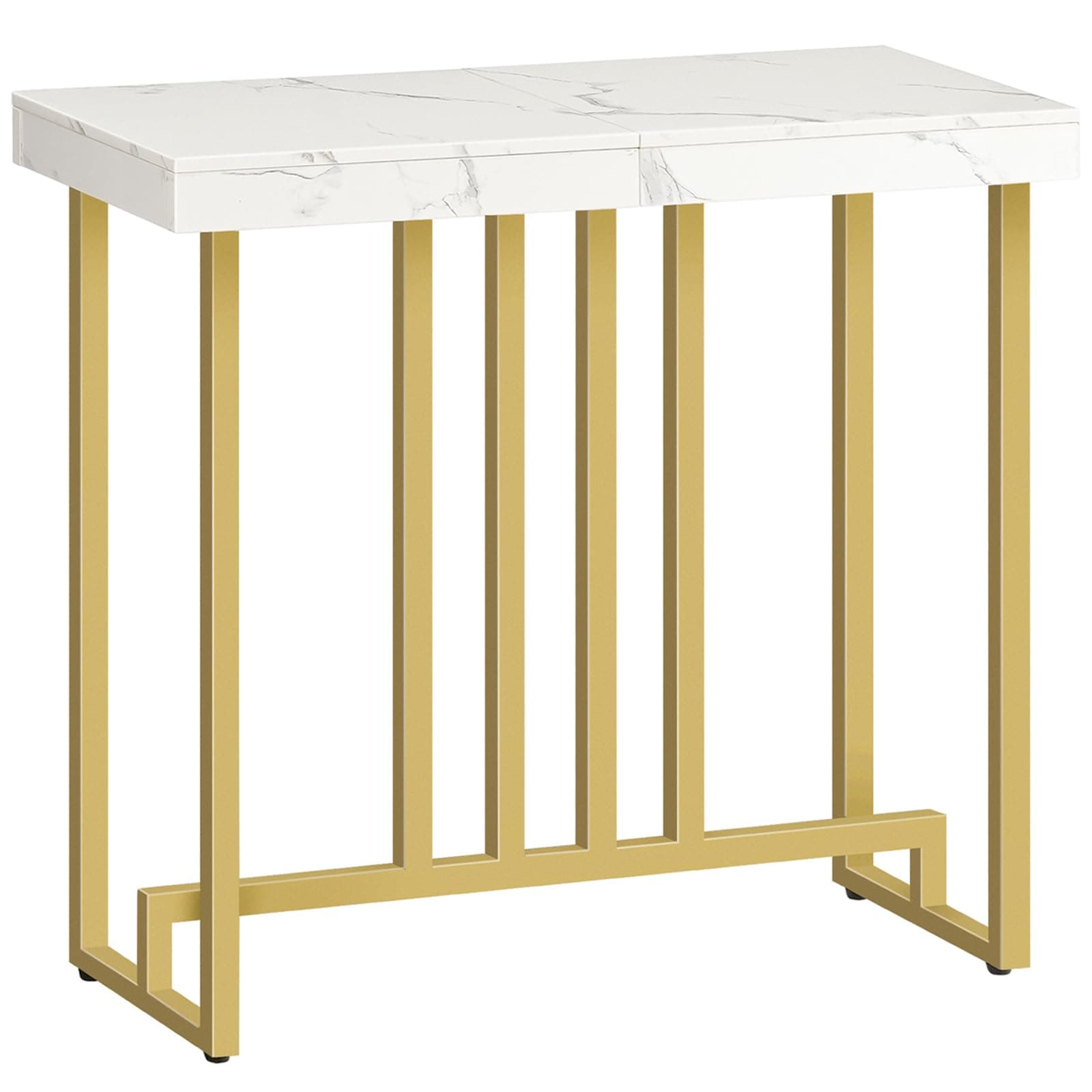 Marble Gold Console Table, Modern Entrance Sofa Table, CTJM12201